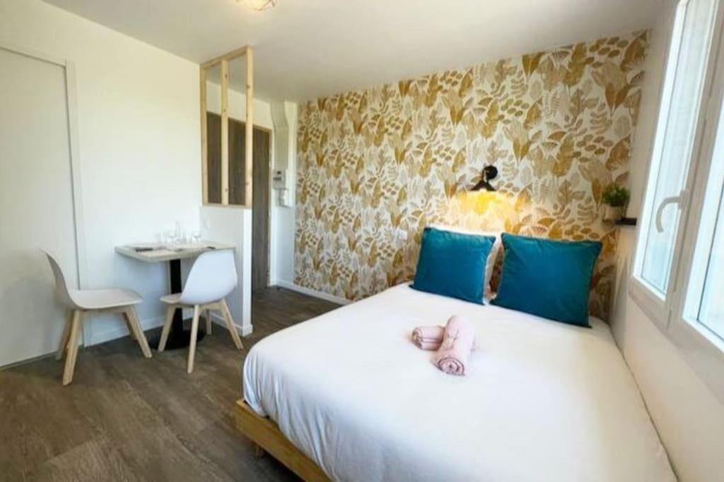 Suite Le Studio Mangue - Cosy & Vue Sur Le Jardin - Plages A Proximite แซงต์-นาแซร์ ภายนอก รูปภาพ